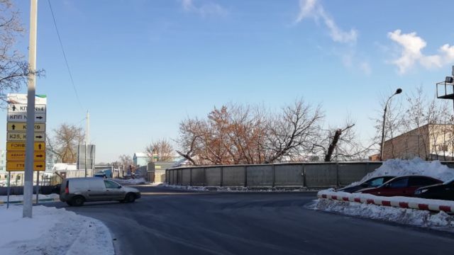 На перекрёстке направо